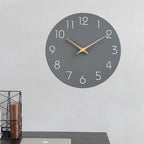 Reloj de pared silencioso de colores 30 cm