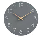 Reloj de pared silencioso de colores 30 cm