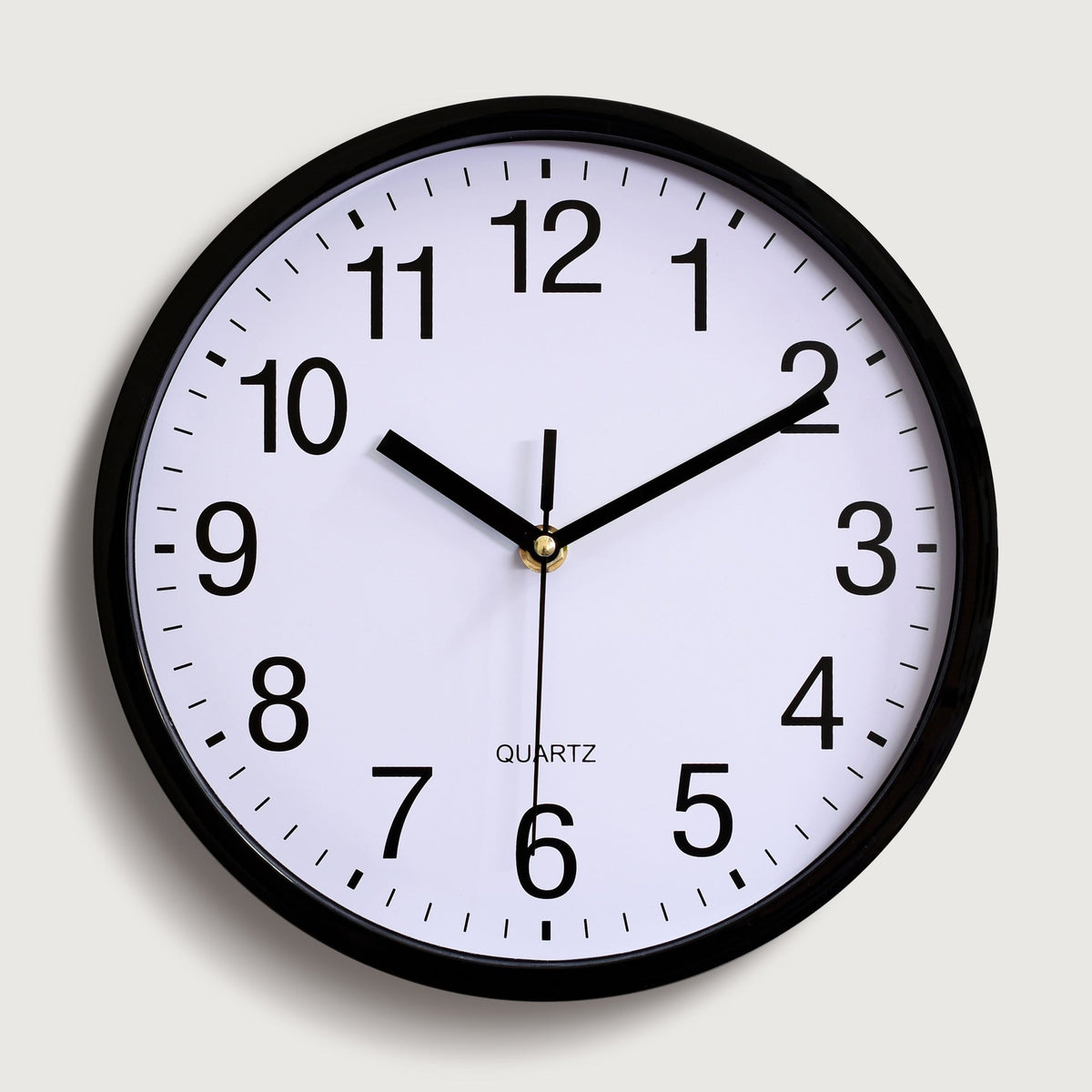 Reloj de pared silencioso para aula o habitación infantil de 25 cm