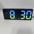 Reloj despertador LED inteligente con control por voz