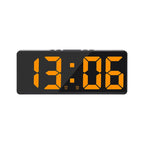 Reloj despertador LED inteligente con control por voz