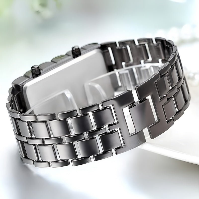 Reloj Lava - Reloj de pulsera LED único con diseño atrevido