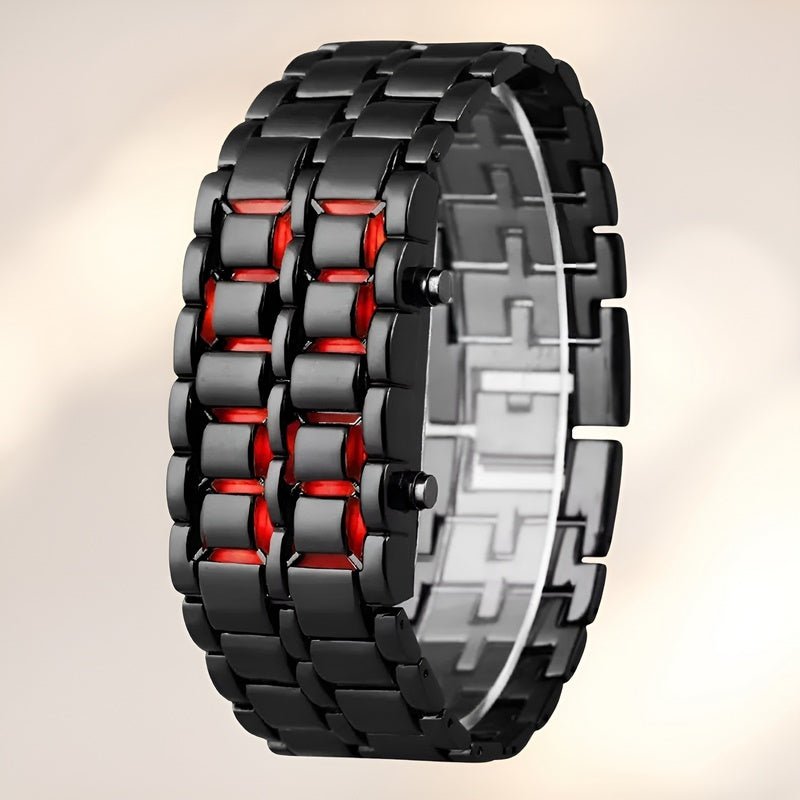 Reloj Lava - Reloj de pulsera LED único con diseño atrevido
