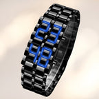 Reloj Lava - Reloj de pulsera LED único con diseño atrevido