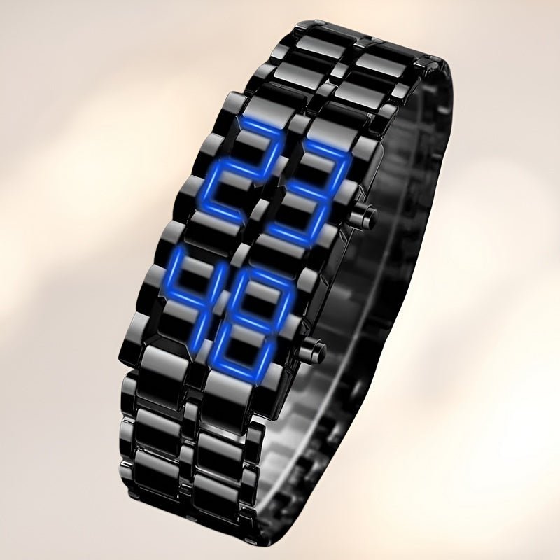 Reloj Lava - Reloj de pulsera LED único con diseño atrevido