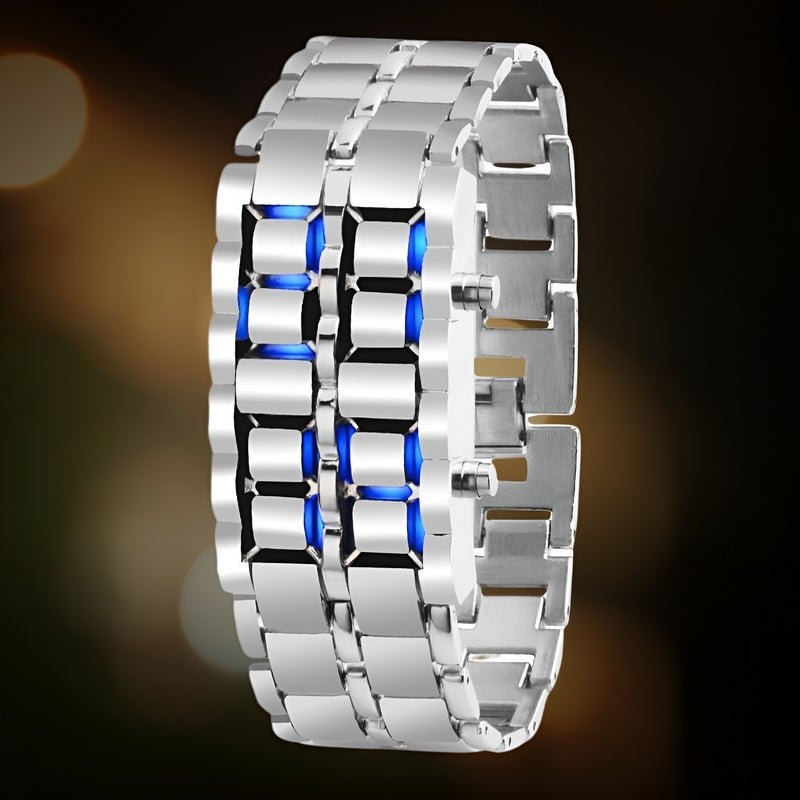 Reloj Lava - Reloj de pulsera LED único con diseño atrevido