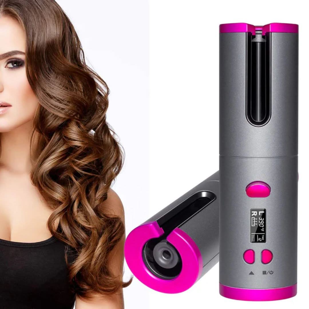 Rizador automático inalámbrico para rizos perfectos