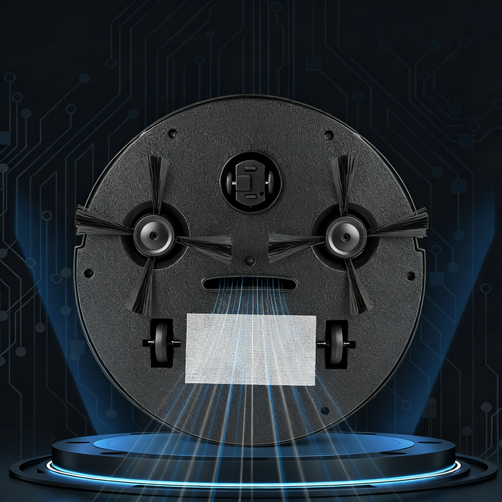 Robot aspirador 3 en 1 con navegación láser y autovaciado