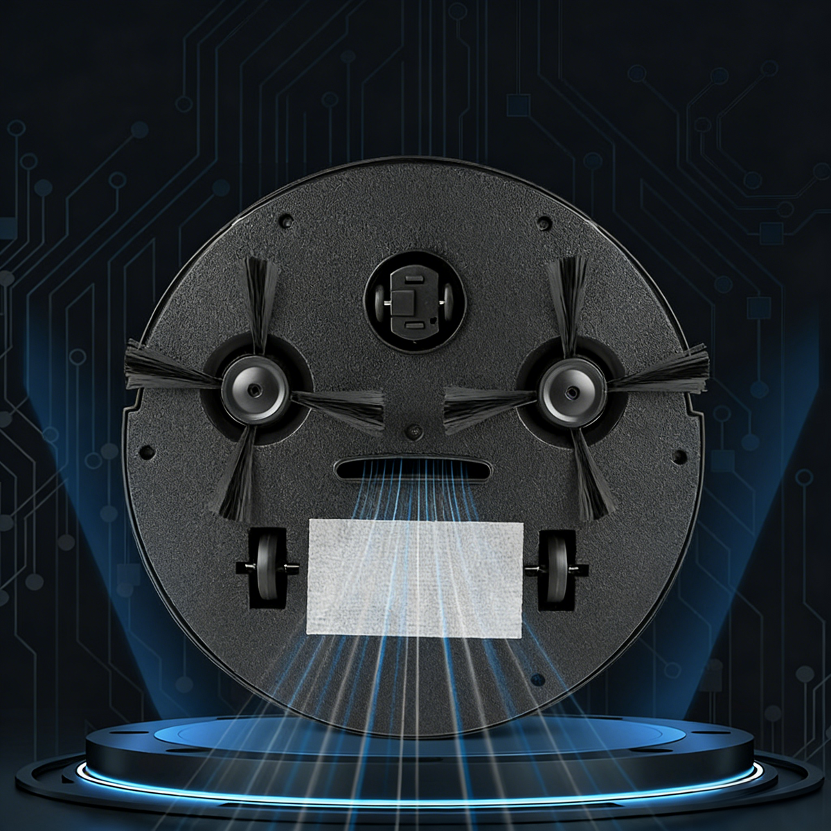Robot aspirador 3 en 1 con navegación láser y vaciado automático