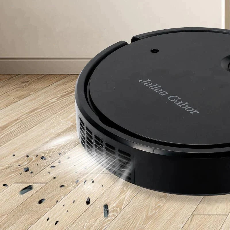 Robot aspirador Cleanoro S6 compacto e inteligente para pelo de mascotas, suelos duros y alfombras