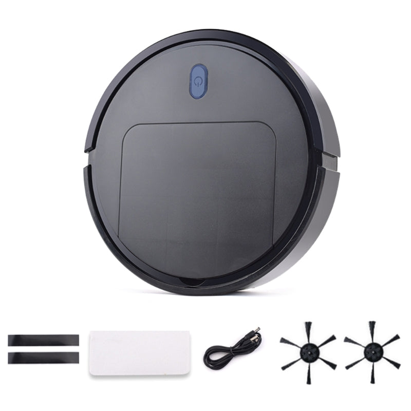 Robot aspirador Cleanoro S6 compacto e inteligente para pelo de mascotas, suelos duros y alfombras