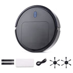 Robot aspirador Cleanoro S6 compacto e inteligente para pelo de mascotas, suelos duros y alfombras