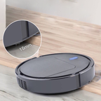 Robot aspirador Cleanoro S6 compacto e inteligente para pelo de mascotas, suelos duros y alfombras