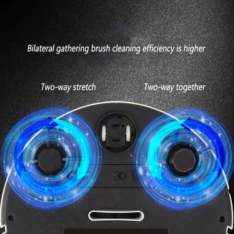 Robot aspirador inteligente con limpieza profunda automática
