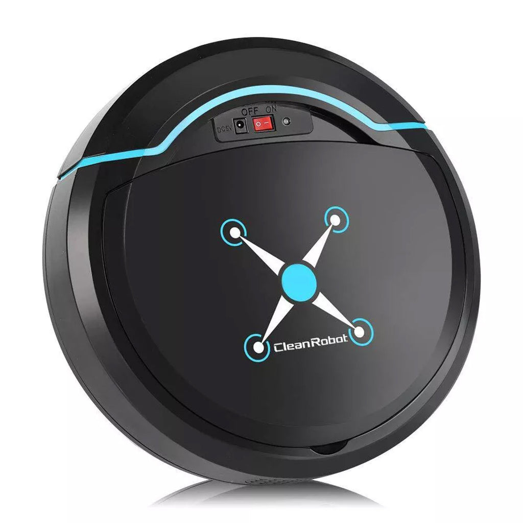 Robot aspirador | Limpia automáticamente, cabe bajo los muebles | para suelos duros y alfombras | CleanBot