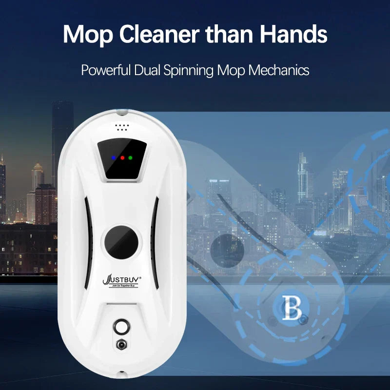 Robot limpiacristales ClearView — inteligente, eficaz y seguro