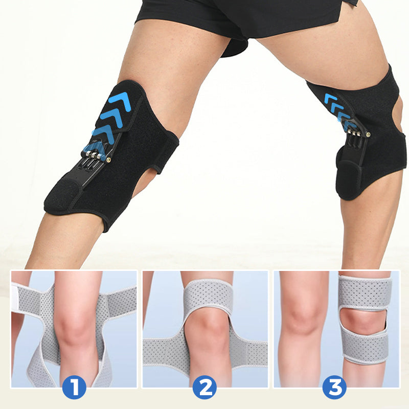 Rodillera ajustable con bisagras FlexiKnee