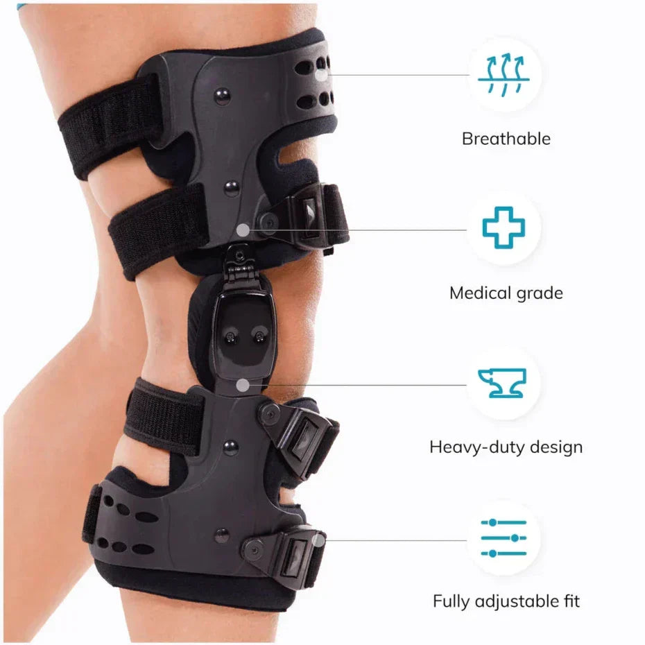 Rodillera ajustable con soporte articular KneeEase
