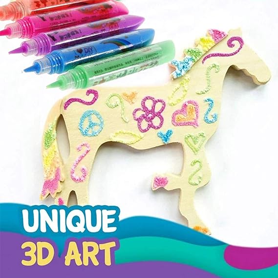 Rotuladores mágicos 3D – Dibuja y crea arte hinchable con un solo trazo