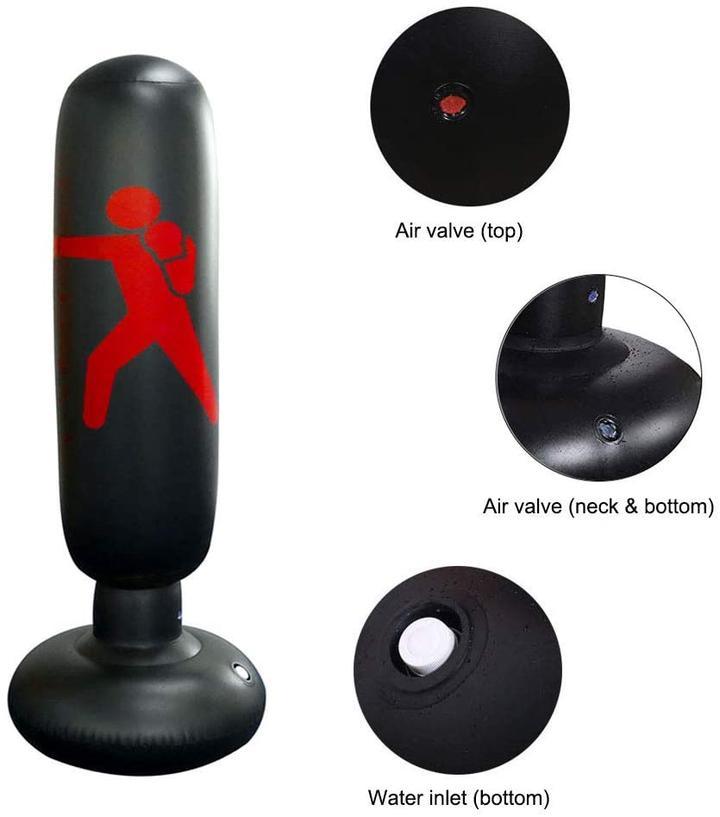 Saco de boxeo hinchable para adultos y niños