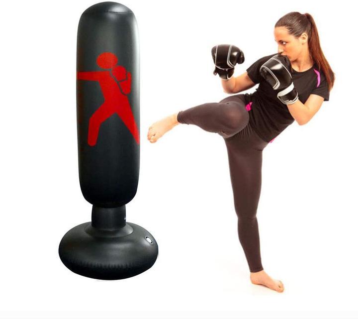 Saco de boxeo hinchable para adultos y niños