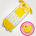 Saco de dormir infantil ligero con capucha — Almohada plegable integrada