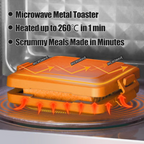 Sandwichera para microondas con placas antiadherentes