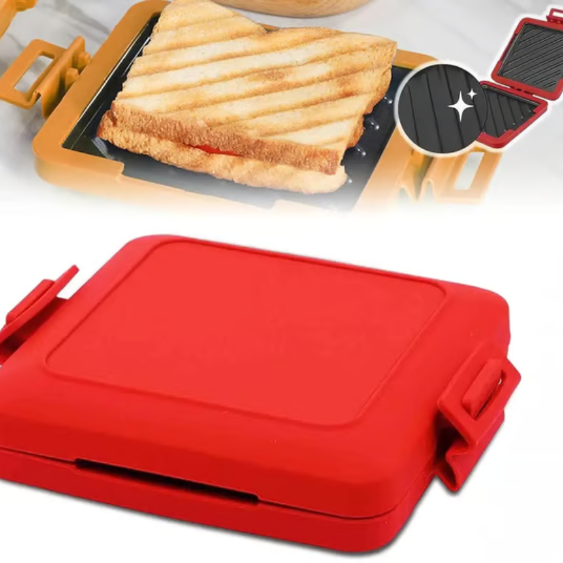 Sandwichera para microondas con placas antiadherentes