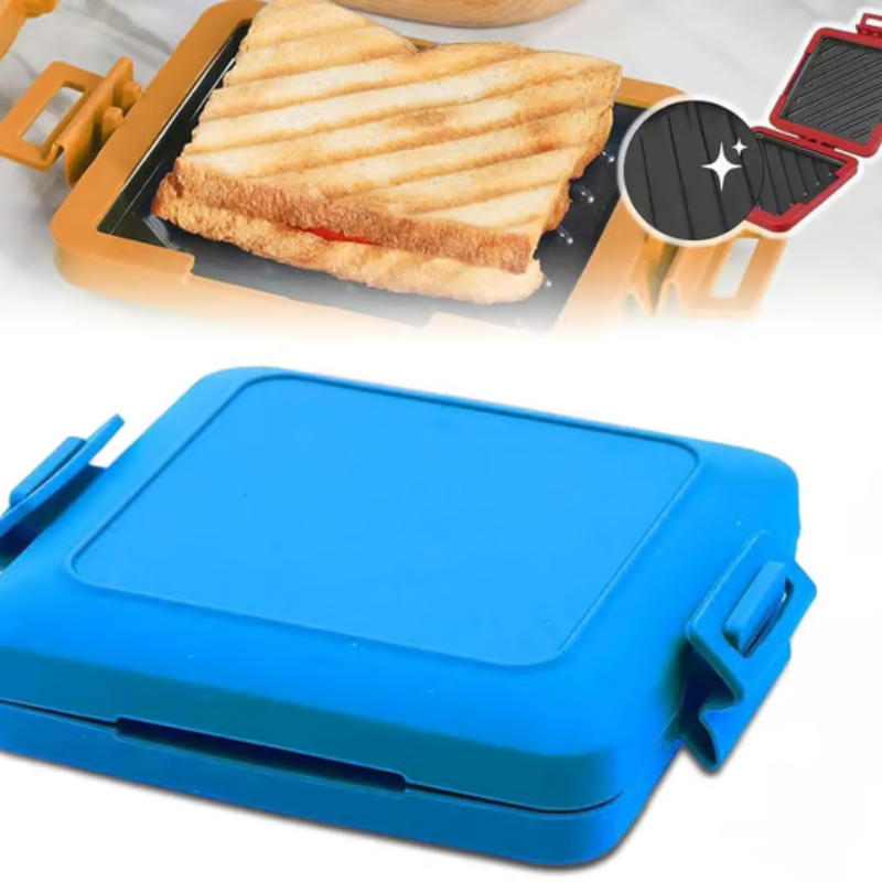 Sandwichera para microondas con placas antiadherentes