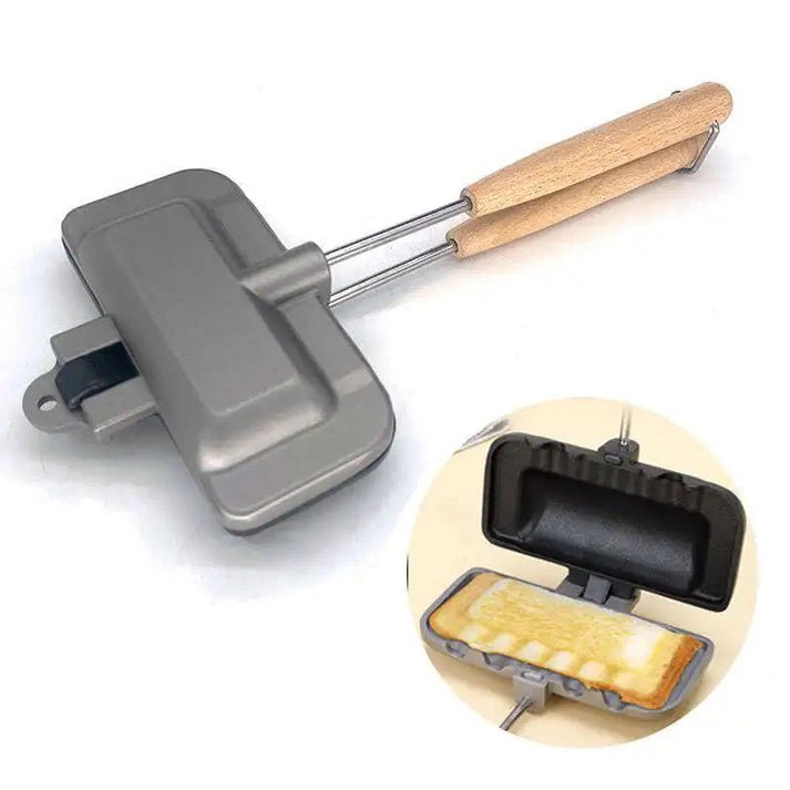 Sandwichera Quickgrill – prensa compacta antiadherente para comidas crujientes en 3 minutos