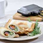 Sandwichera Quickgrill – prensa compacta antiadherente para comidas crujientes en 3 minutos