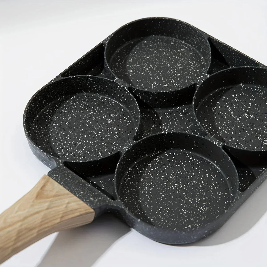 Sartén antiadherente para tortillas ChefVerra de 4 huecos