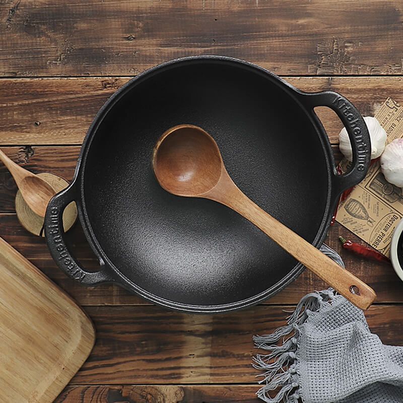 Sartén CastePrima con antiadherente duradero y tapa de madera