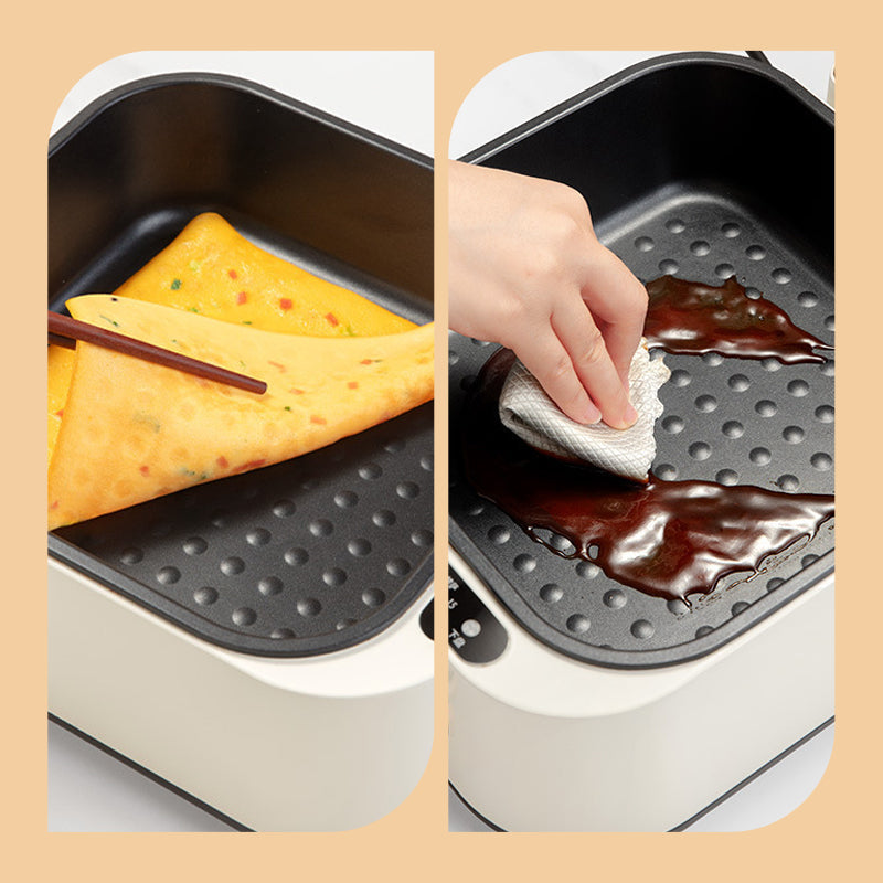 Sartén innovadora con función de vapor para cocina versátil