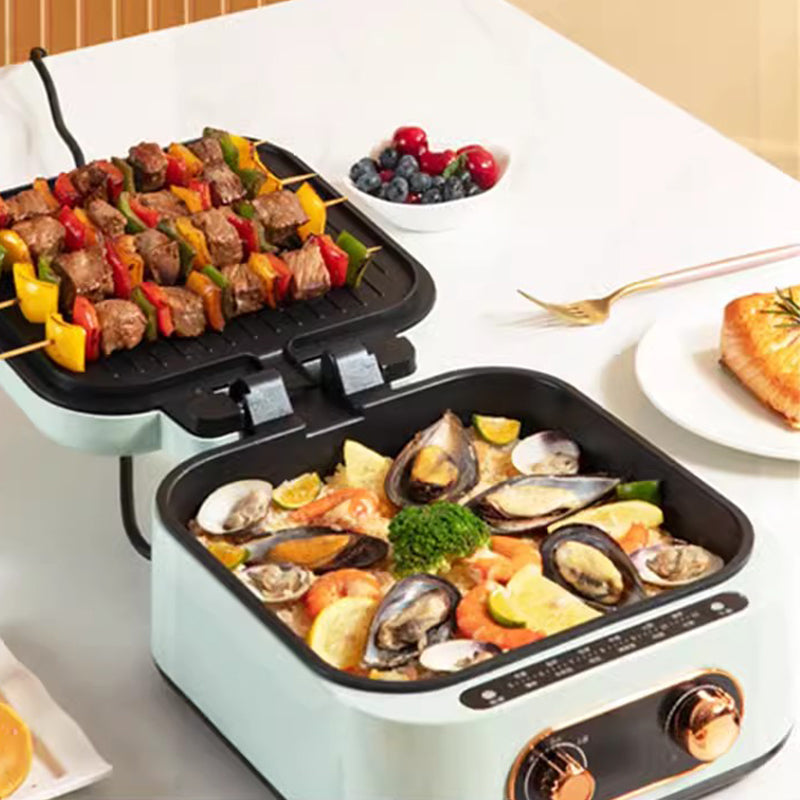 Sartén innovadora con función de vapor para cocina versátil