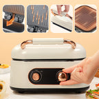 Sartén innovadora con función de vapor para cocina versátil