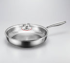Sartén de titanio martillado antiadherente para inducción y cocina diaria