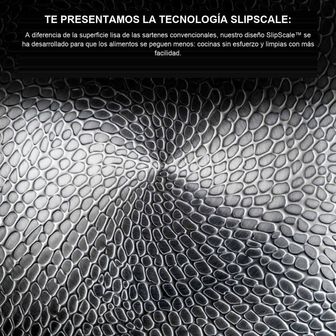 Sartén de titanio puro antiadherente natural