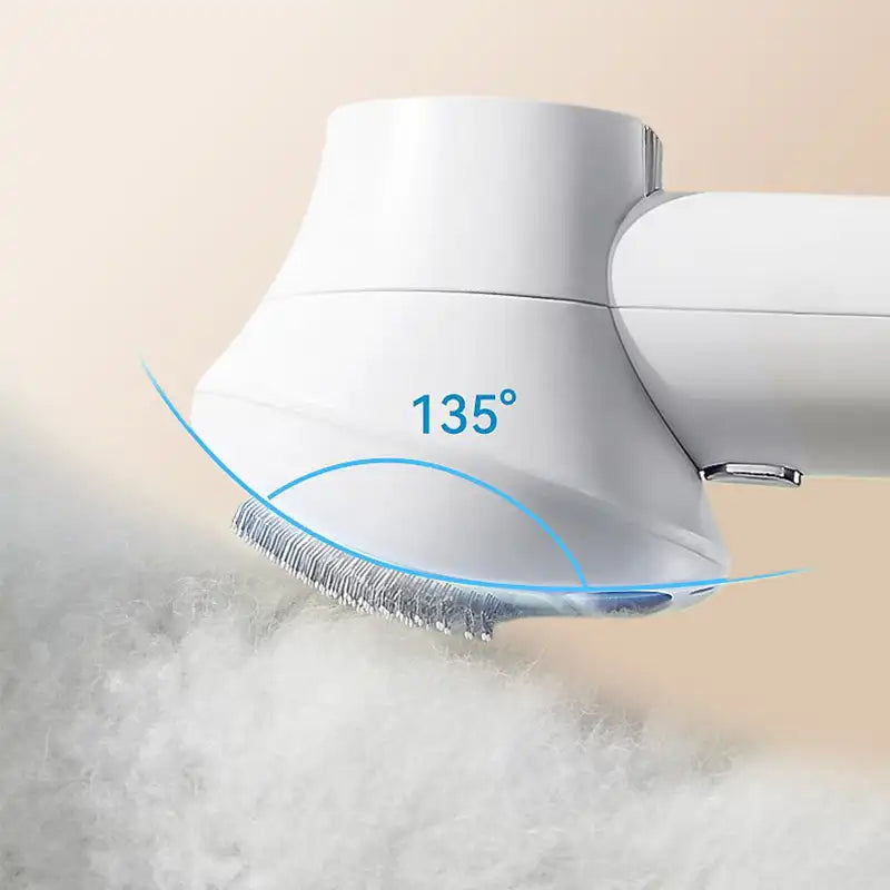 Secador para perros con cepillo integrado 2 en 1 | Temperatura 35–65 °C, 4 niveles de flujo de aire | Tecnología iónica,