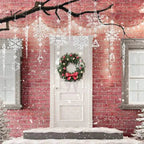 Set de 10 carámbanos decorativos de acrílico transparente para árbol de Navidad