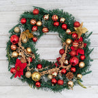 Set de 50 bolas de Navidad decorativas de 4 cm hechas a mano