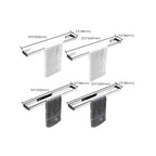 Set de accesorios de baño modernos en cromo pulido — 5 piezas o individuales