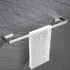 Set de accesorios de baño modernos en cromo pulido — 5 piezas o individuales