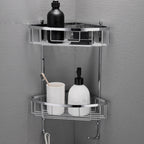 Set de accesorios de baño modernos en cromo pulido — 5 piezas o individuales