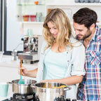 Set de 11 utensilios de cocina de silicona con mangos de madera resistentes al calor hasta 230 °C