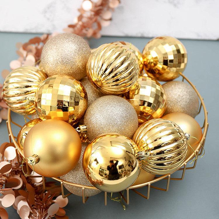 Set de 34 bolas de Navidad de 4 cm para decorar el árbol