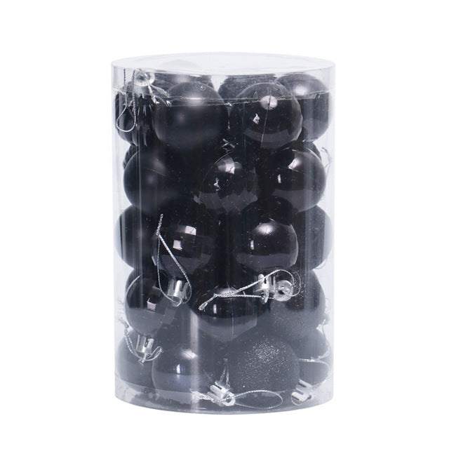 Set de 34 bolas de Navidad de 4 cm para decorar el árbol