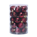 Set de 34 bolas de Navidad de 4 cm para decorar el árbol
