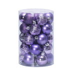 Set de 34 bolas de Navidad de 4 cm para decorar el árbol