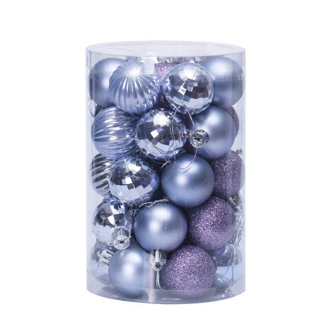 Set de 34 bolas de Navidad de 4 cm para decorar el árbol